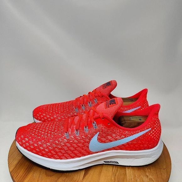 Nike Red and Light Blue Athletic Shoes - Picture 3 of 12